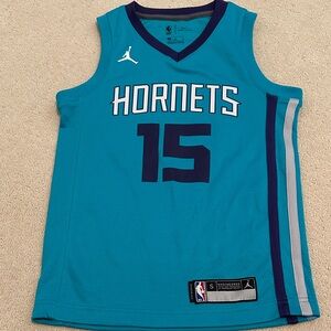 Nike Charlotte Hornets Kemba Walker Teal and Purple Dri-FIT Jersey